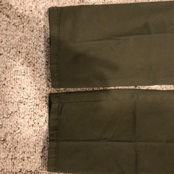 LOFT Cropped Tie Waist Chinos in Marisa Fit - Picture 5 of 6